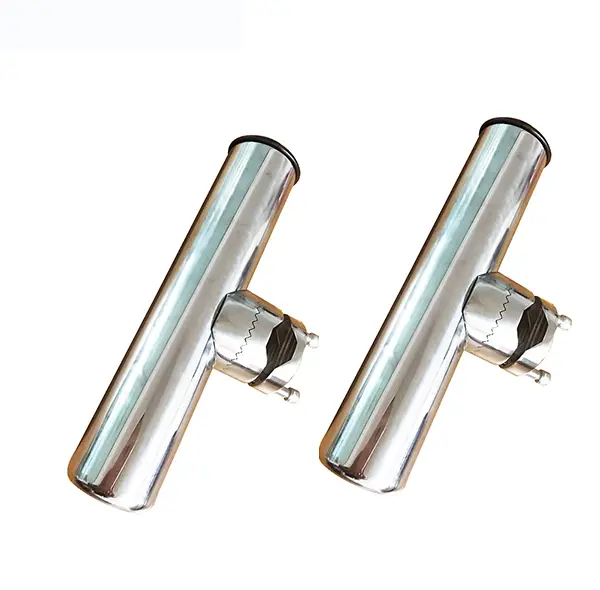 Pair of Stainless Rod Holder