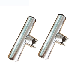 Pair of Stainless Rod Holder