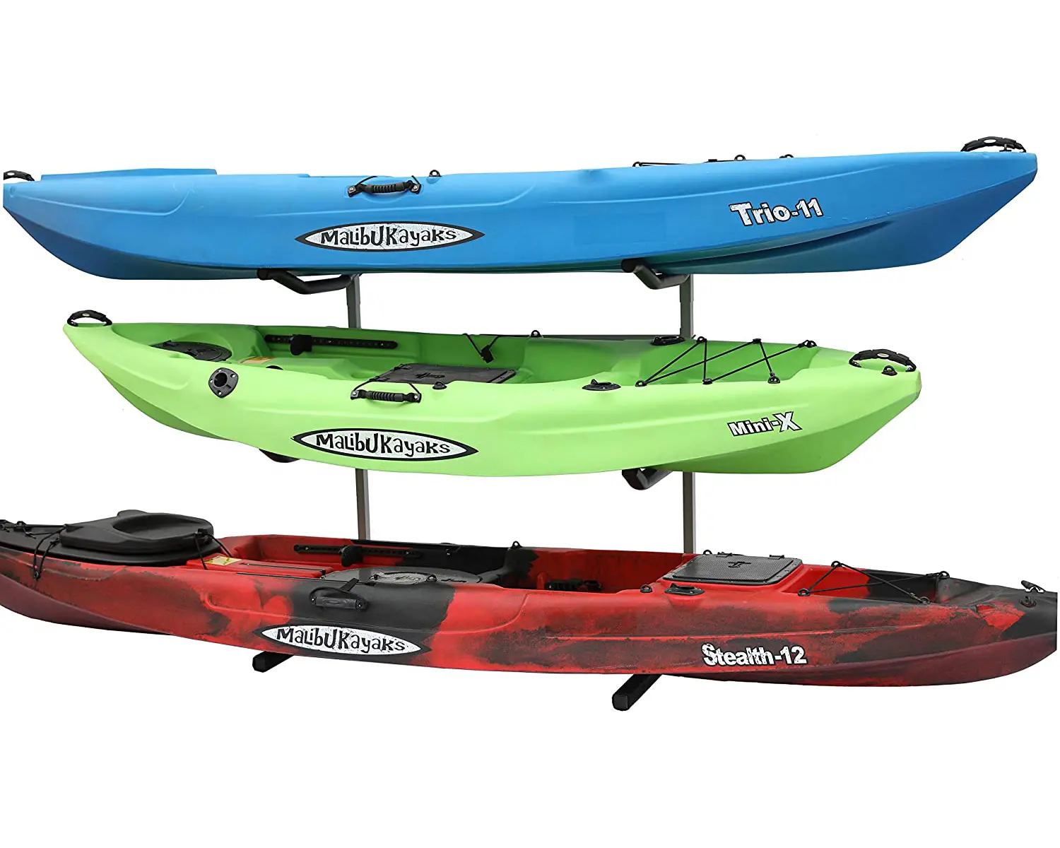 Free Standing Aluminum Kayak Rack -Life Time Warranty
